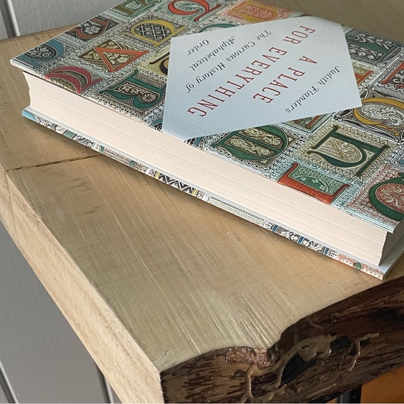 JUST IN A Place for Everything Book History Alphabet Linguistics Language Nonfic - Picture 8 of 9